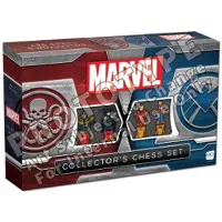 USAopoly Jeu D'échecs Marvel [Edition Collector]