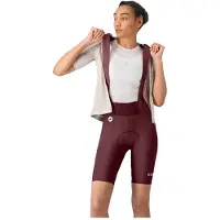 Castelli Espresso 2 Dt Bib Shorts Rouge XS Femme