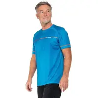 Cube Tech Teamline Short Sleeve Enduro Jersey Bleu XL Homme