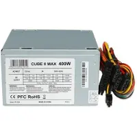 IBox Bloc d'alimentation CUBE II 400 W 20+4 broches ATX Argent