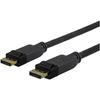 VivoLink Pro Displayport DP Cable 2 M (2 m), Câble vidéo, Noir