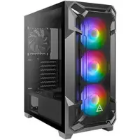 Antec Df600 Flux Rgb Pc Tower Case Noir