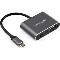 StarTech.com .com Adaptateur multiport USB-C vers Mini DisplayPort ou VGA - Adaptateur vidéo 2-en-1 - 4K 60 Hz