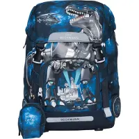 Beckmann Cartable - Classic+ - Tech Rex - Noir - - UneTaille - Cartable