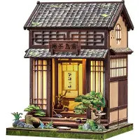 Cutebee Maison miniature à faire soi-même Kirishima Cha-an avec LED