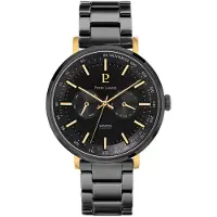 Pierre Lannier Montre Homme Ceramic Cadran Noir Bracelet Céramique Noir