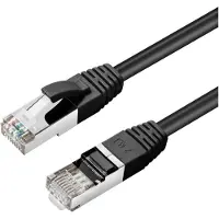 Microconnect - Câble de réseau - RJ-45 (M) à RJ-45 (M) - 15 m - câble SSTP - CAT 6 - sans halogène, torsadé - noir