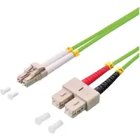 Logilink Professional FP5LS03 Câble patch fibre optique , LC-Duplex - SC-Duplex, OM5, 3,0 m