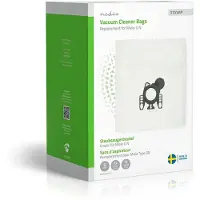 Nedis Sacs à poussière - 8 pièces - Synthétique - Vendu le plus souvent pour : Miele GN - Blanc