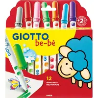 Adlibris Crayons de couleur be-bé Multicolore, 12 pièces (12x)
