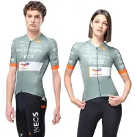Gobik Odyssey Netcompany Ineos 2026 Short Sleeve Jersey Vert S Homme