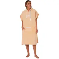 Ocean & Earth Hooded Poncho Orange