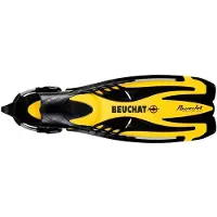BEUCHAT Power Jet Ressort Junior Diving Fins Jaune EU 38-39 Enfants