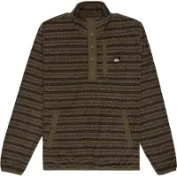 Quiksilver No Destination Half Zip Fleece Marron M Homme