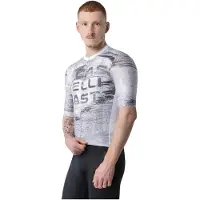 Castelli Stratus Logo Short Sleeve Jersey Blanc S Homme