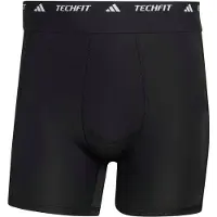 Adidas Pantalon de sport 'TECHFIT Hybrid Short' noir / blanc