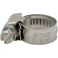 Recmar Serre-joint Acier Inoxydable W5 25 Unités