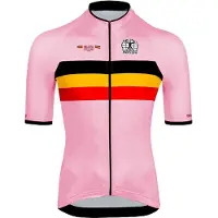 Bioracer Icon Classic Smooth Short Sleeve Jersey Rose L Homme