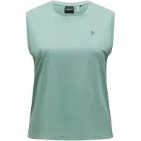 Peak Performance Explore Graphic Sleeveless T-shirt Vert S Femme
