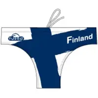 Turbo Finland Swimming Brief Blanc,Bleu L Homme