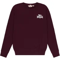 Lonsdale Sweat-shirt 'LONGRIDGE' rouge foncé