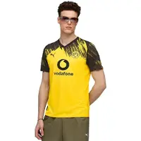 Puma Bvb Borussia Dortmund 25/26 Replica Home Short Sleeve T-shirt Jaune XS Homme