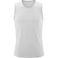 Cube Mesh Sleeveless Base Layer Blanc M Homme