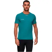Mammut Aenergy Fl Short Sleeve T-shirt Vert,Bleu L Homme