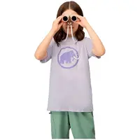 Mammut Core Classic Short Sleeve T-shirt Violet 140 cm Garçon