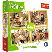 Trefl 4in1 La famille Treffle - Se préparer pour le bal