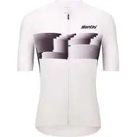 Santini Verve Short Sleeve Jersey Blanc M Homme