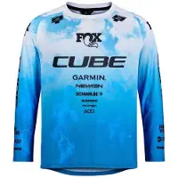 Cube Rookie X Actionteam Long Sleeve Enduro Jersey Bleu XS Enfants