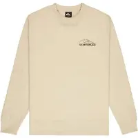 Quiksilver Basic Graphic Sweatshirt Beige XL Homme