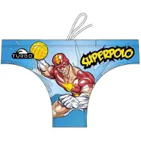 Turbo Heroe Swimming Brief Multicolore XL Homme