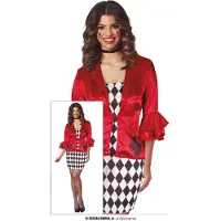 Guirca Glam Dangerous Woman Costume Rouge XL
