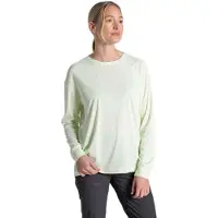 Craghoppers Nosilife Solar Shield+ Long Sleeve T-shirt Vert 38 Femme