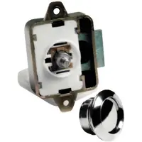 PLASTIMO Bouton-pression D argenté 28 mm Argenté 28 mm