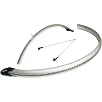 Mvtek Ctb 45 Mm Kit de garde-boue argent 28'' argent 28