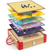 Hape 22 Classic Games In 1 Board Game Multicolore Enfants