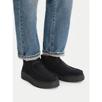 Clarks Bottines à lacets 'Torhill Moss' noir