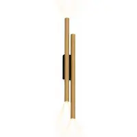 Wever & Ducre Trace Slim Lampe Murale Trace Slim 2.0 | Black Matt|Champagne | 2700 K