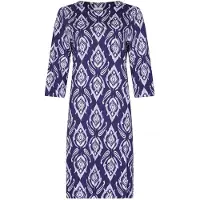 Pastunette Chemise de nuit 'Nightdress 3/4 sleeves (95 cm)' bleu foncé