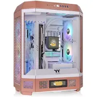 Thermaltake The Tower 600, Midi Tower, PC, Moka, ATX, Micro ATX, Mini-ITX, SPCC, Verre trempé, Gaming