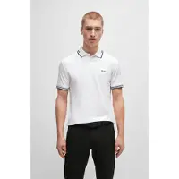 BOSS T-Shirt 'Paul' noir / blanc