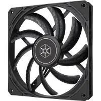 Silverstone SST-AS140B système de refroidissement d'ordinateur Boitier PC Ventilateur 14 cm Noir 1 pièce(s)
