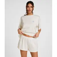 Hunkemoller Shorty bleu clair / jaune / blanc