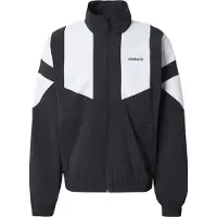 Adidas Veste mi-saison 'BLOCKED TRACK' noir / blanc