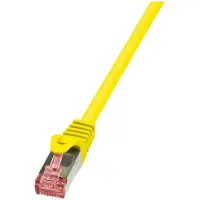 Logilink Professional CQ2097S Câble patch , cat. 6, S/FTP, 10,0 m, jaune
