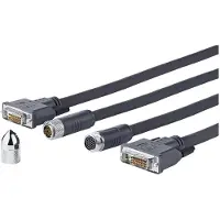 VivoLink PRODVICW10 câble DVI 10 m DVI-D Noir