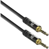 ACT AC3610 câble audio 1,5 m 3,5mm Noir